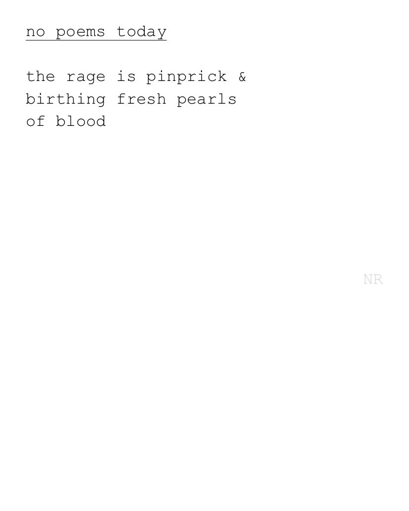 day 304: no poems today