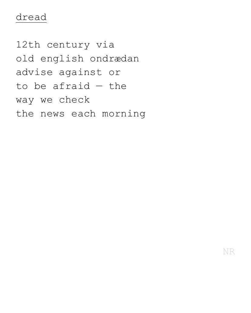 day 311: dread