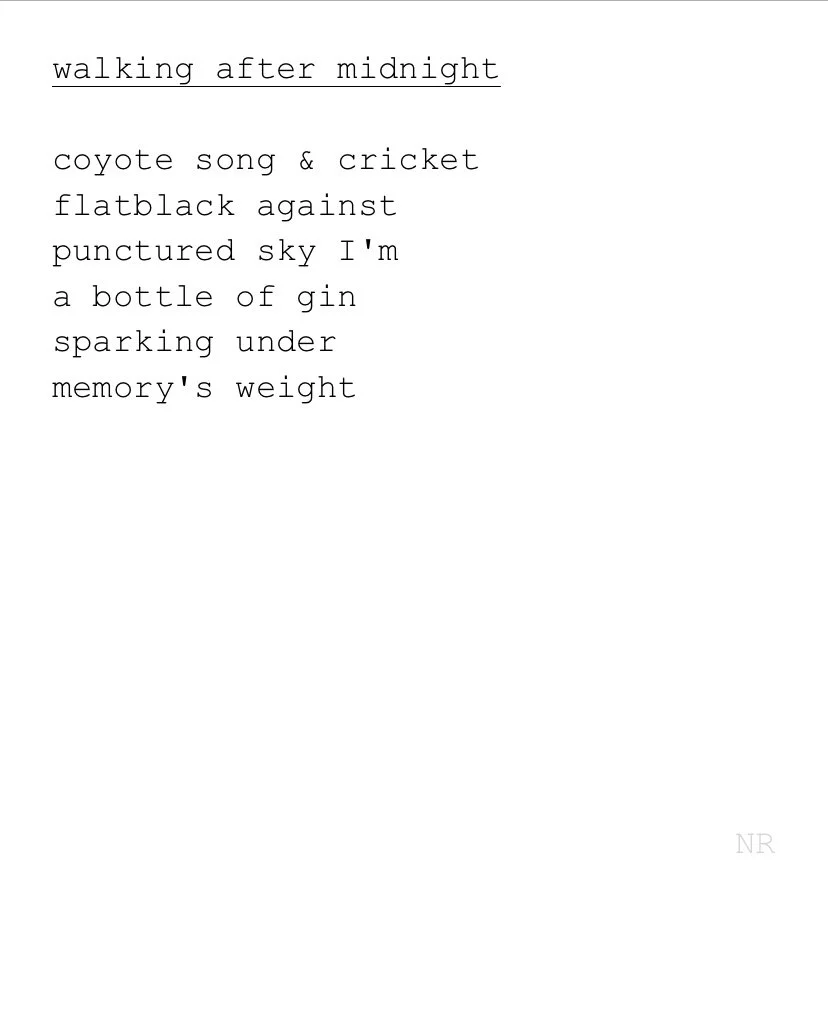 day 316: walking after midnight