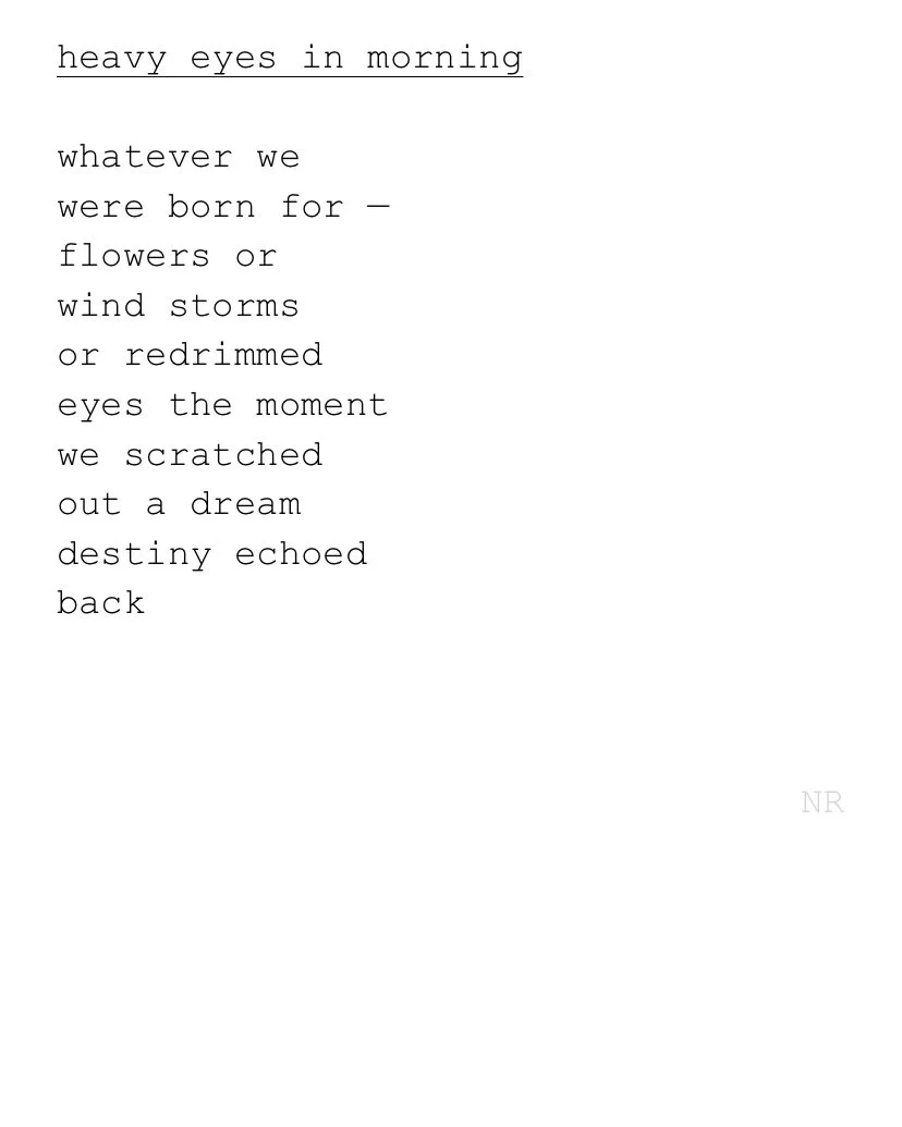 day 336: heavy eyes in morning