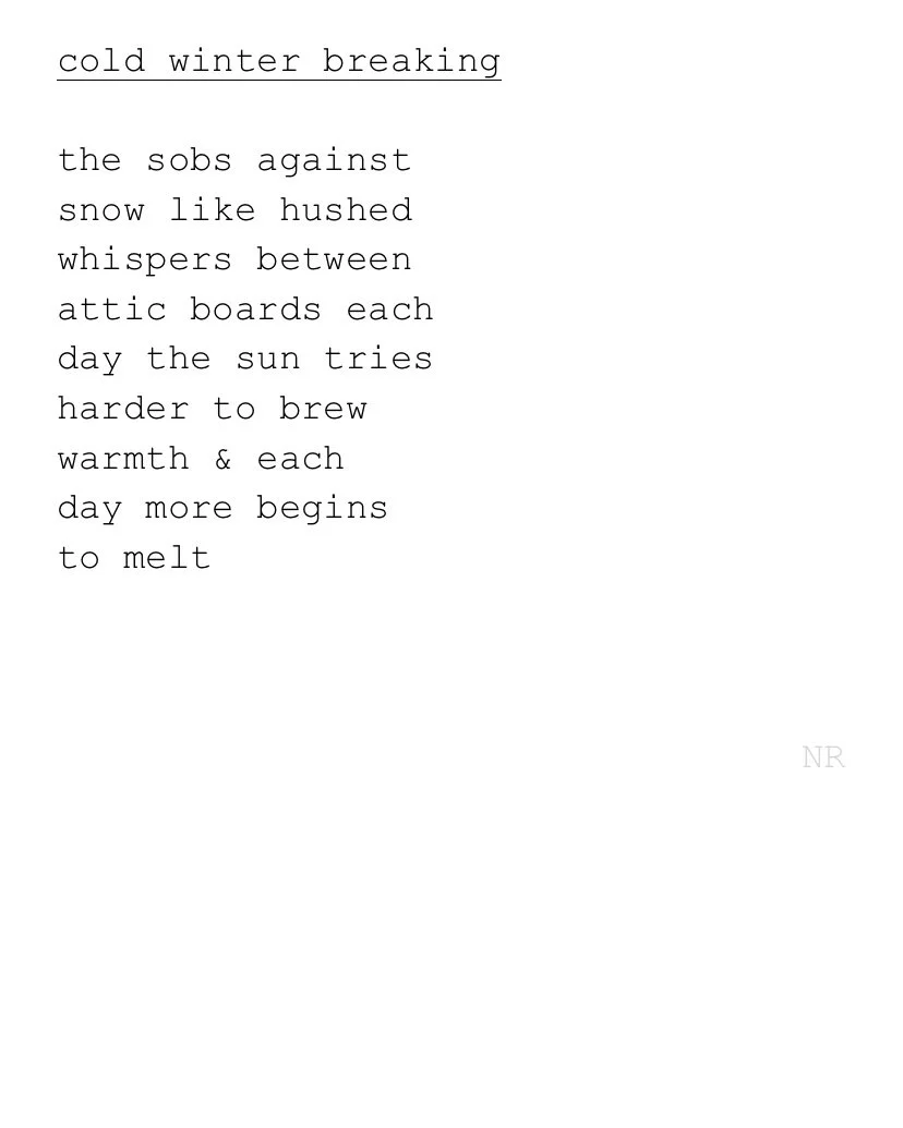 day 348: cold winter breaking