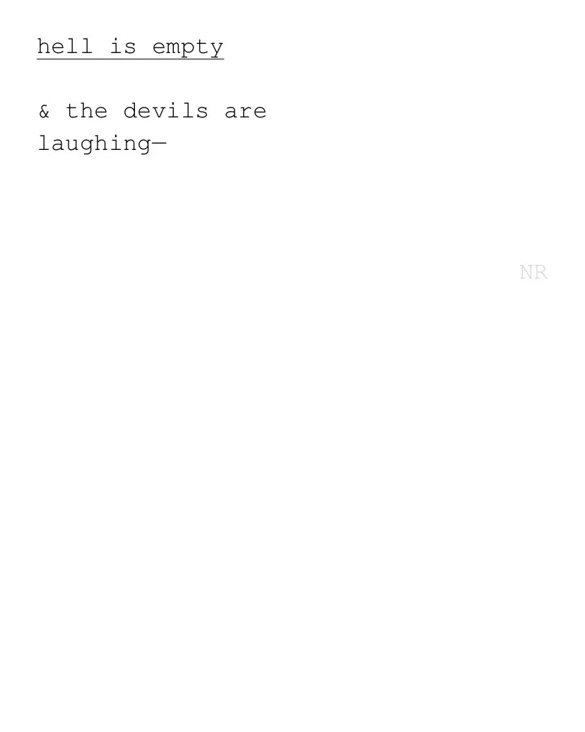 day 351: hell is empty