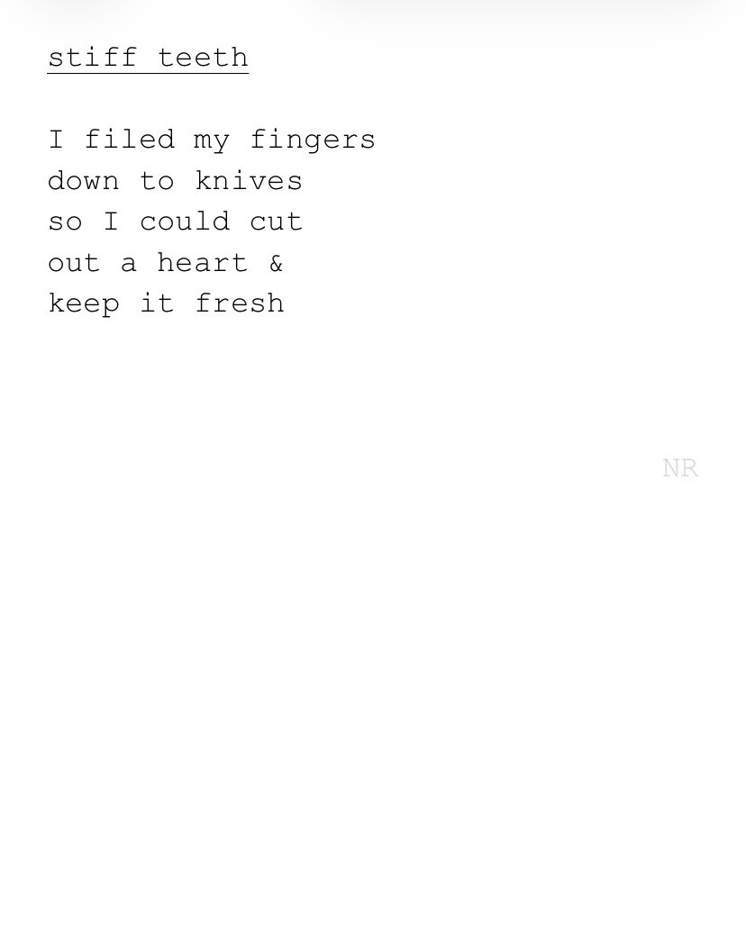 day 363: stiff teeth