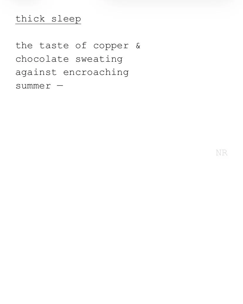 day 478: thick sleep