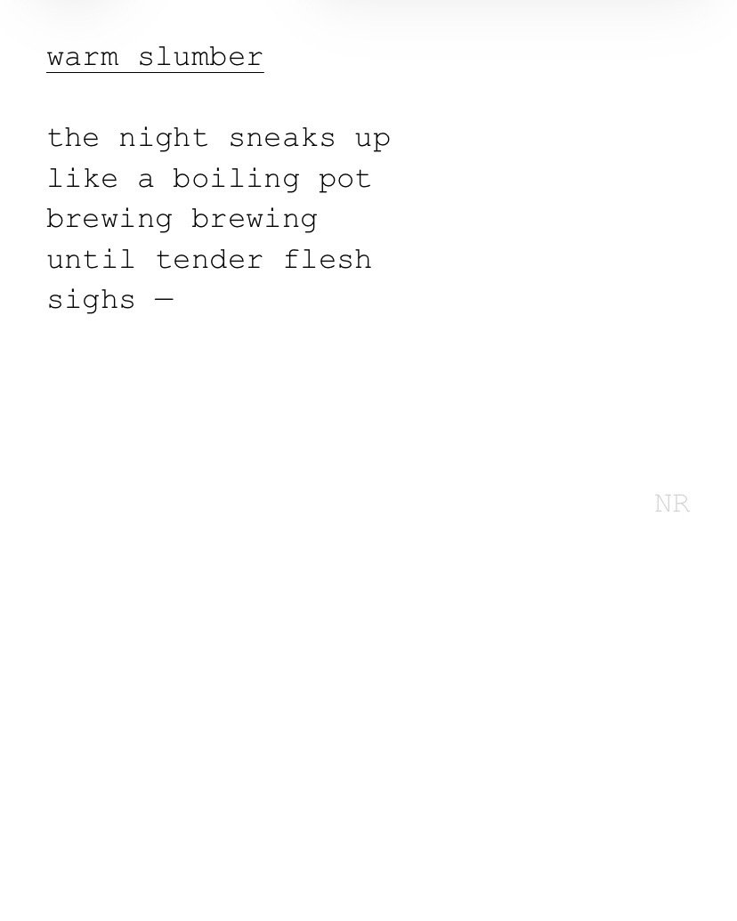 day 497: warm slumber