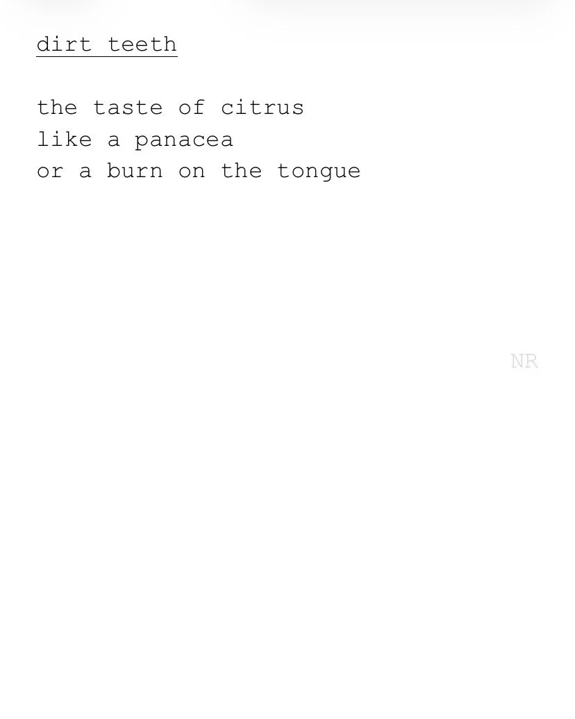 day 511: dirt teeth