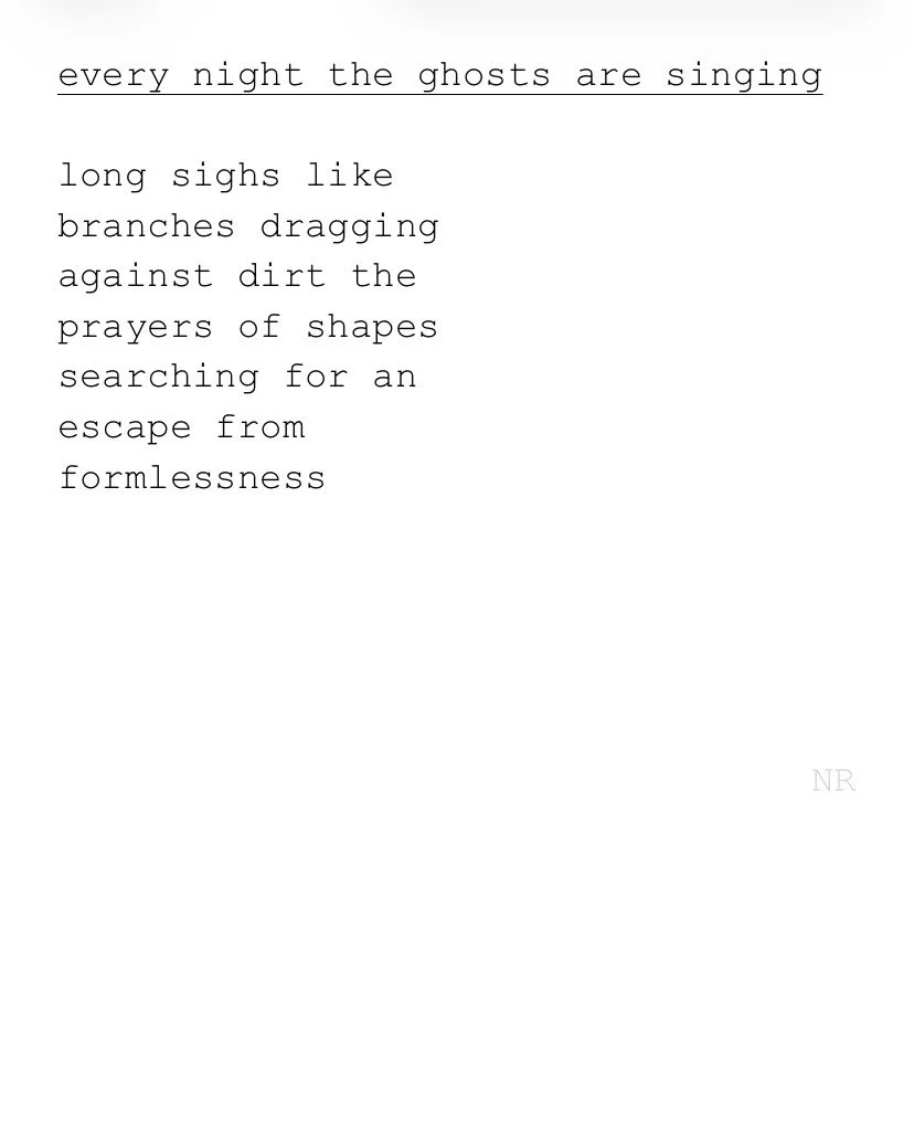 day 564: every night the ghosts are singing
