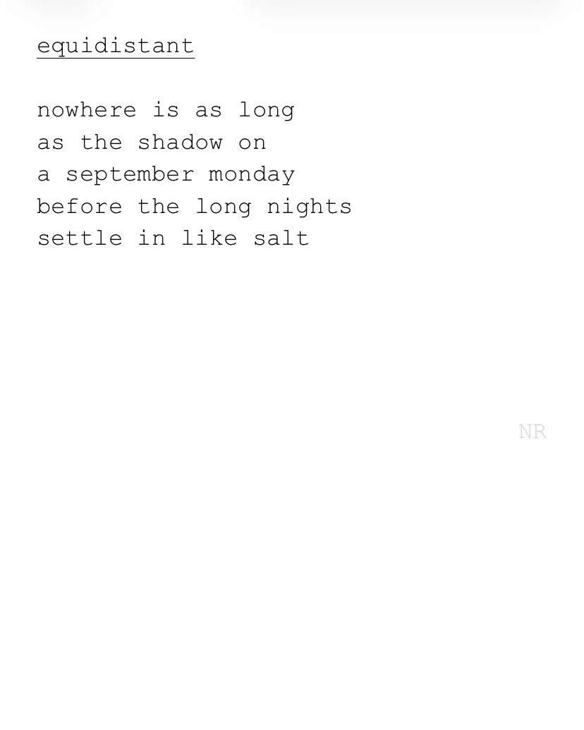 day 592: equidistant