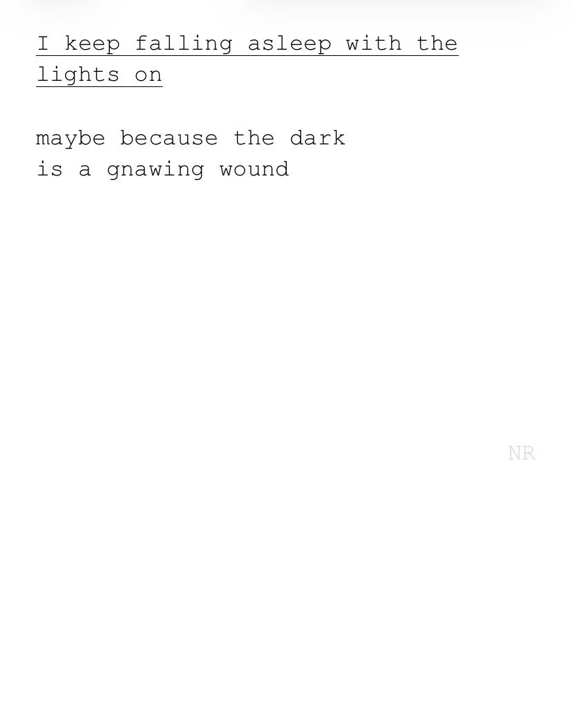 day 609: I keep falling asleep with the lights on