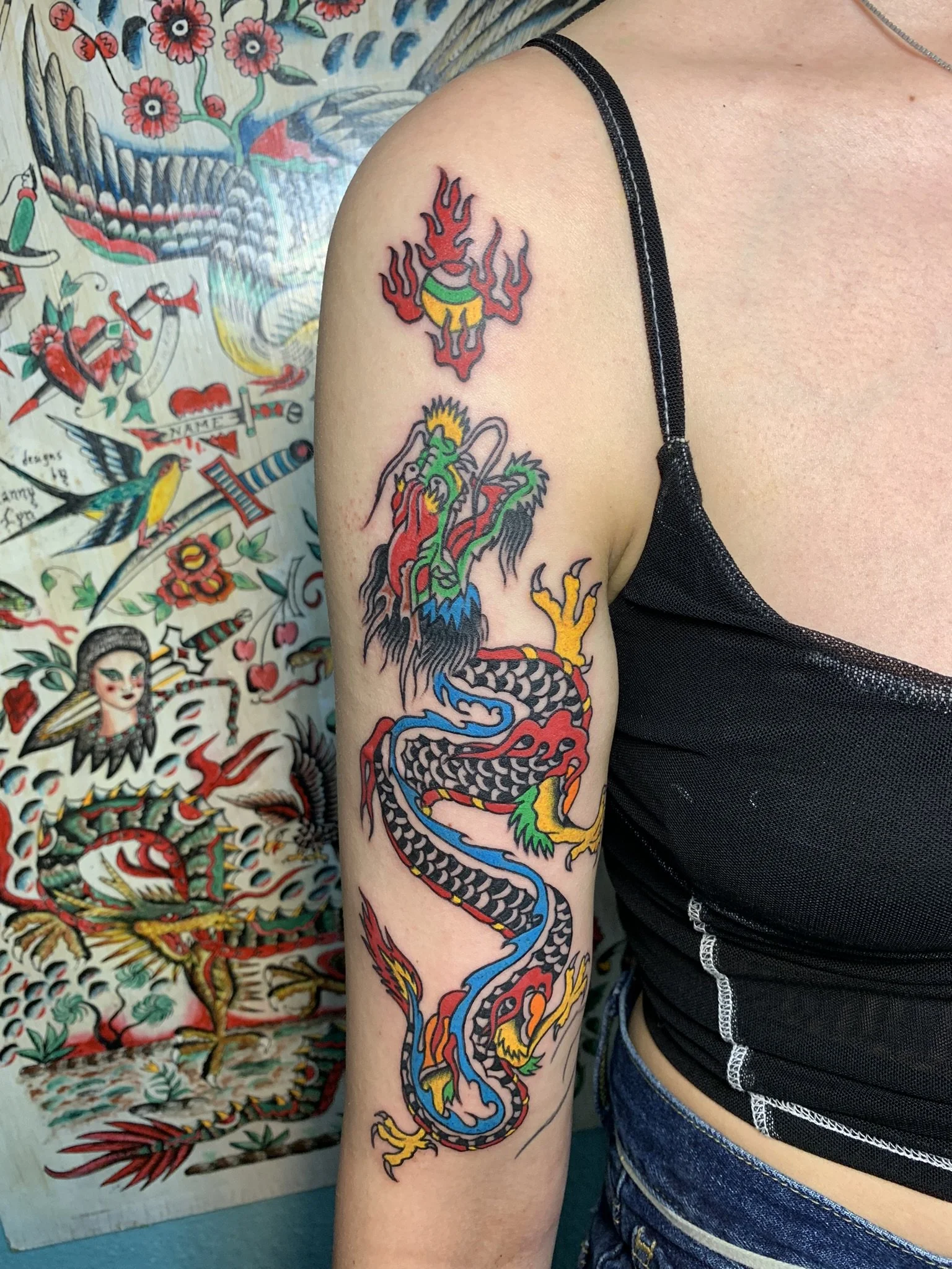 MikeMoneyz_TraditionalTattoo_ViennaElectricTattoo_Dragon1.jpeg
