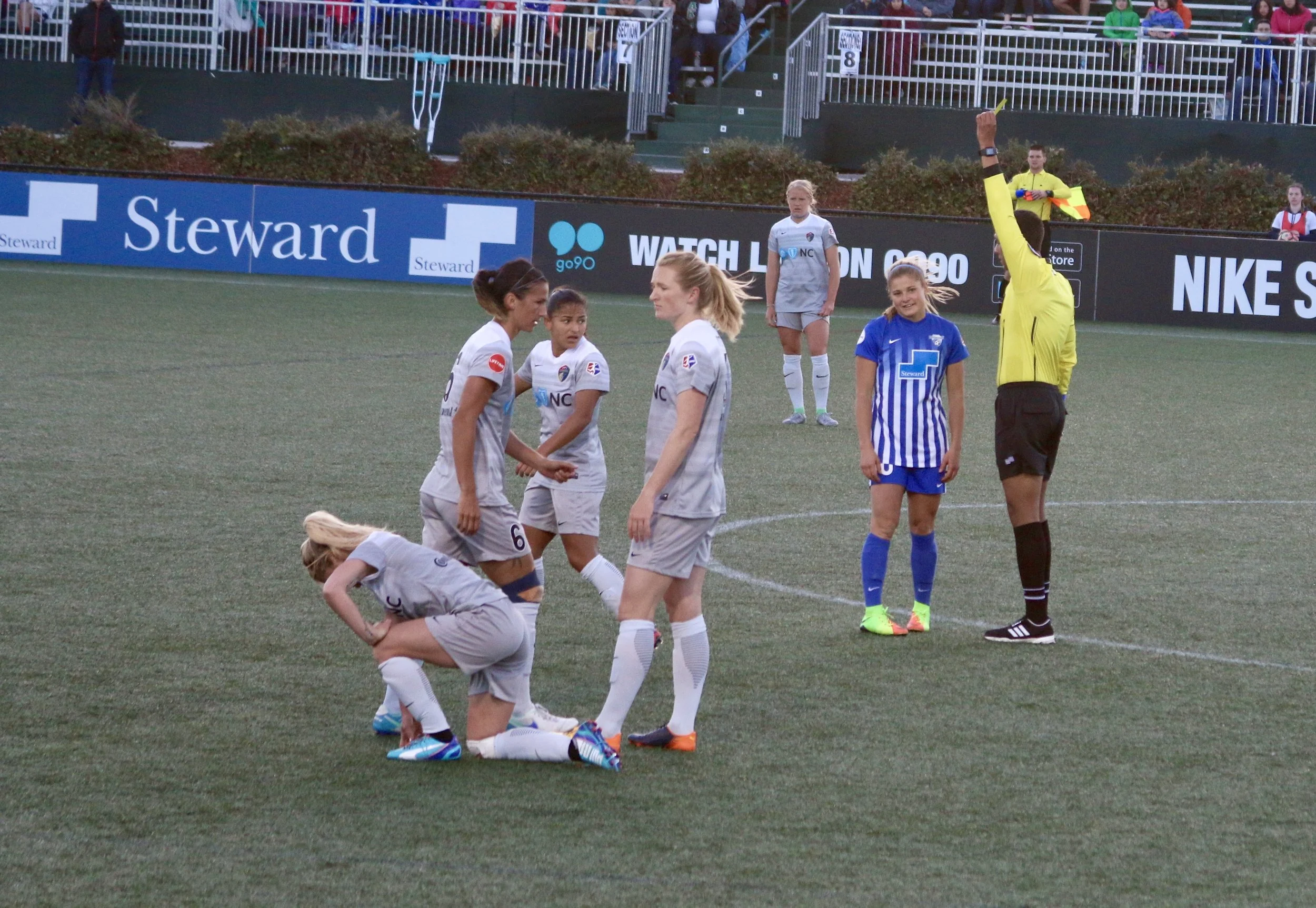 Who will be carded for fouling McCall Zerboni this week? Tune in and find out!