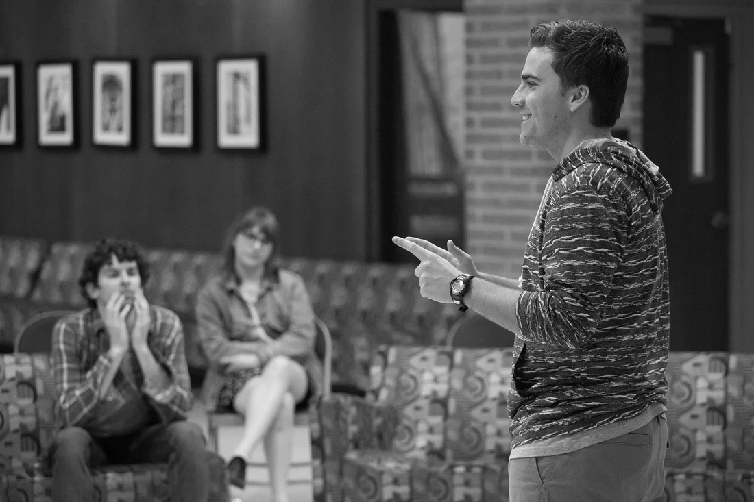 Rowan Vickers as TODD in The New Group's The Sensuality Party.