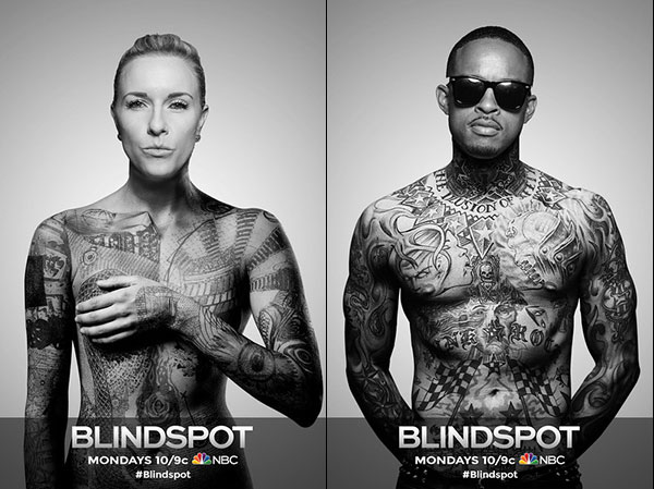 NBC's 'Blindspot' Has Enough Tattoos to Go 10 Seasons – The Hollywood  Reporter