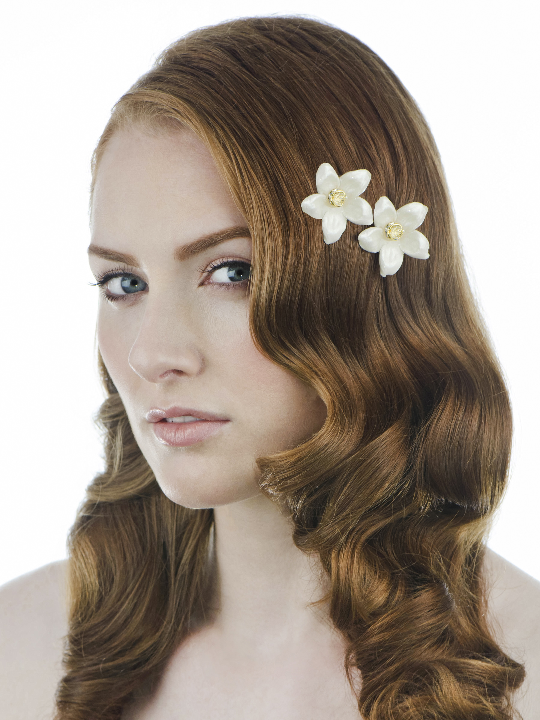 photo Corey Gomes hair & make up Noel McKinnon Joy Jasmine Single Blossom Combs