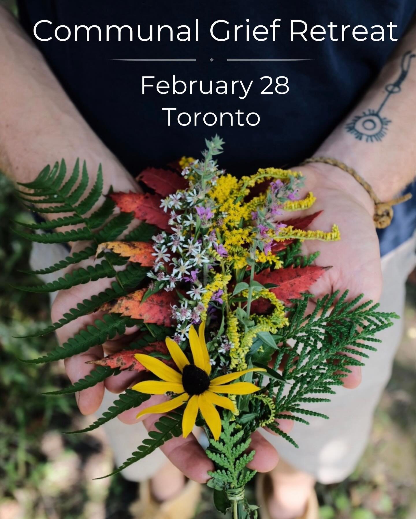 Communal Grief Retreat 🌿
Saturday, February 28, 9:30 am - 6 pm
Beach United Church (Main Hall)
Tkaronto (Toronto), Ontario
Co-facilitated by Mila Redwood and Michael McCarthy

&ldquo;Grief and love are sisters, woven together from the beginning. The