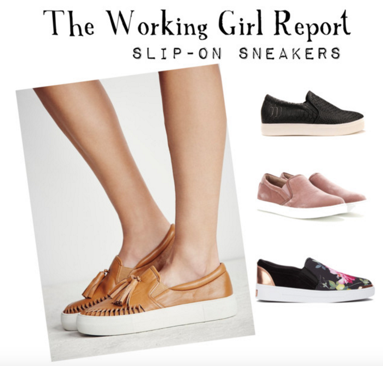 working girl sneakers