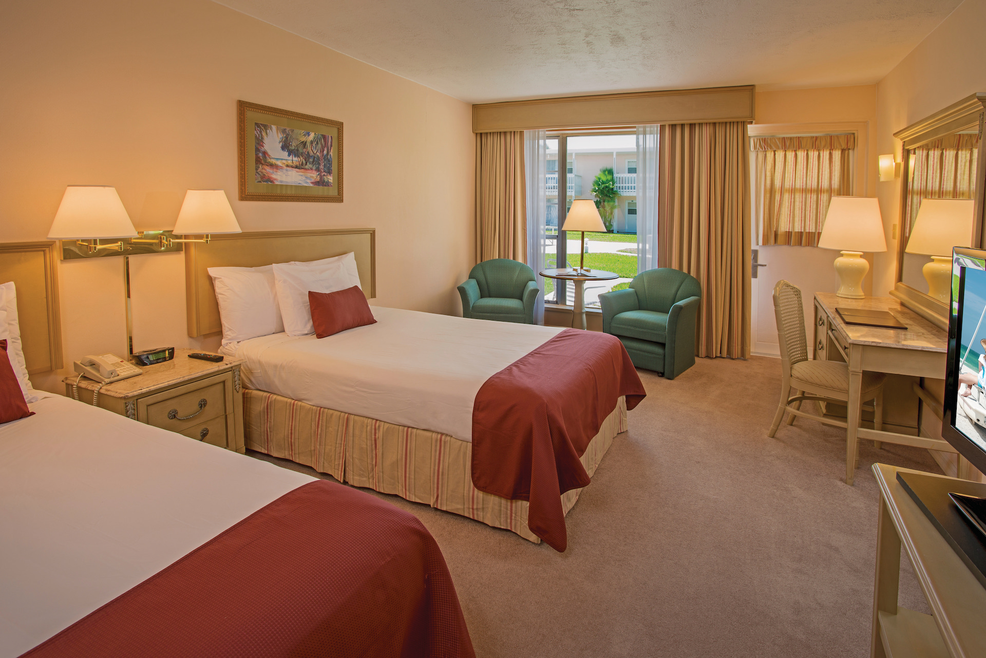 Garden view two bedroom guest room at Sandcastle Resort at Lido beach.jpg