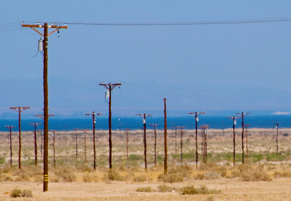 Power Lines Waiting for Something to Power
