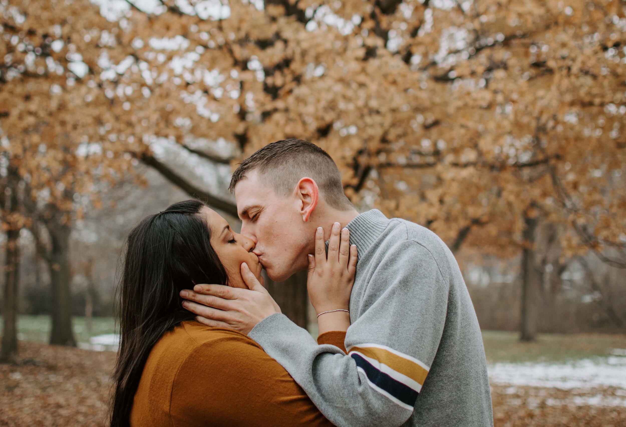 November Engagement in Wauwatosa, WI | Jen &amp; Tom