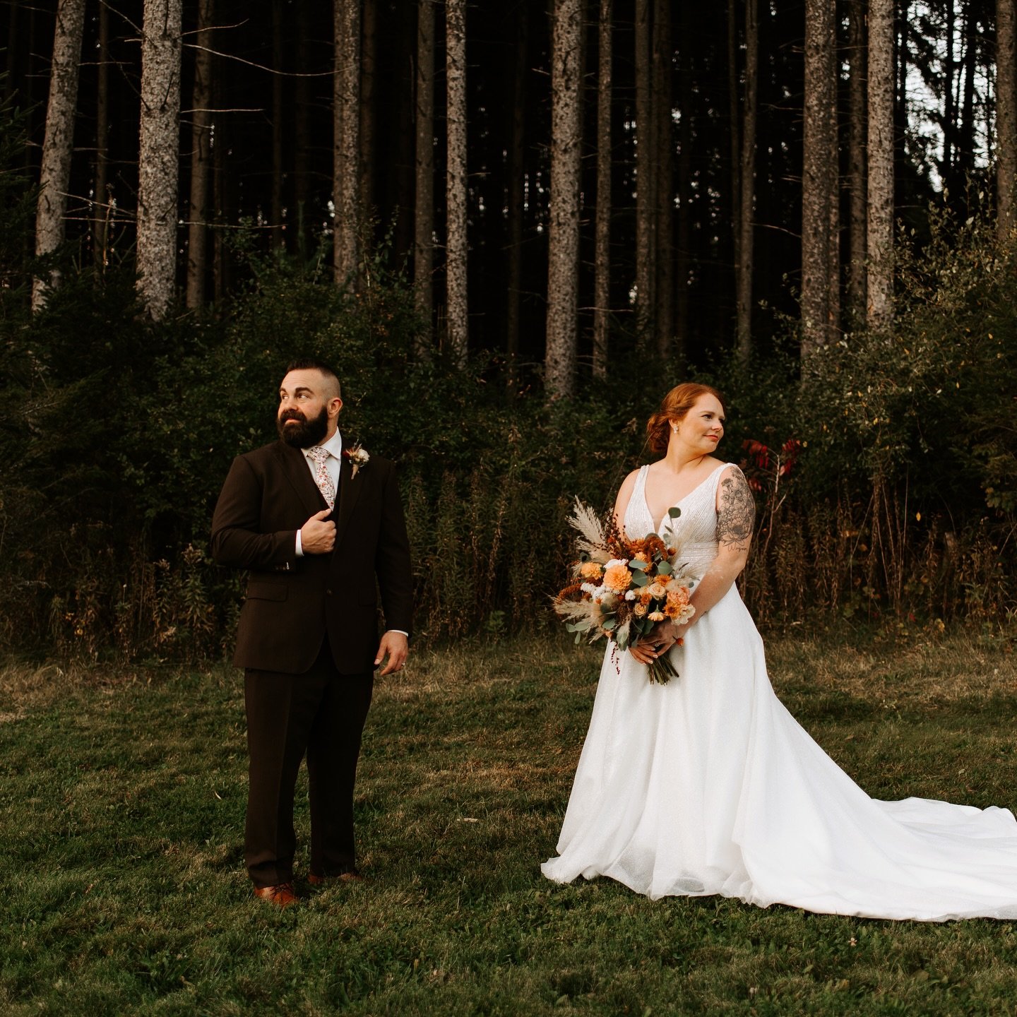 Sneaking away to shoot at the park where I got married is a 10/10 memory I&rsquo;ll never forget. ✨😍

#wisconsinwedding
#wisconsinweddingphotographer 
#justsaidyes 
#weddingphotographer
#milwaukeephotographer 
#milwaukeeweddingphotographer
#glacierh