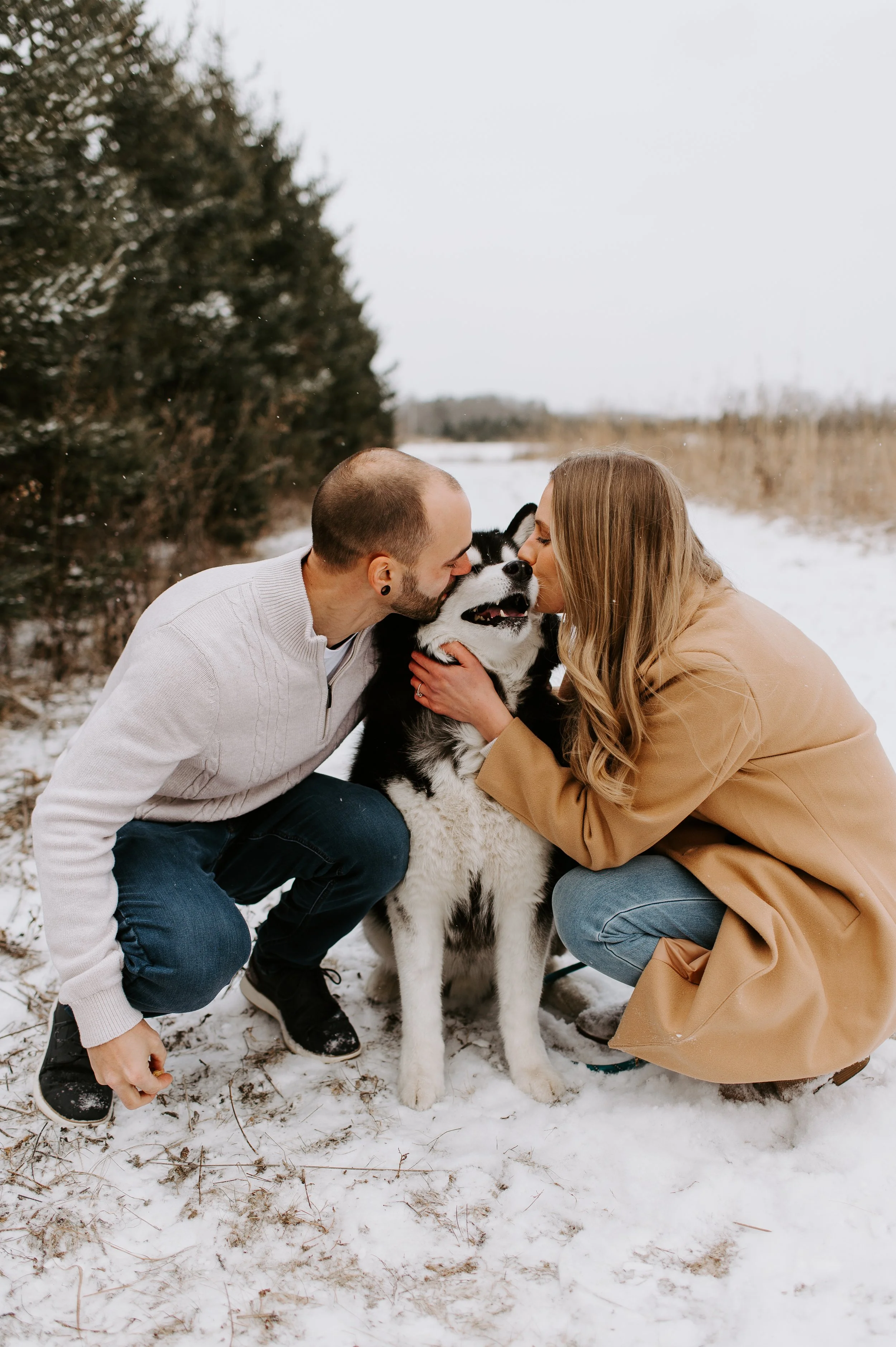 Winter Engagement Session in New Berlin, WI | Wisconsin Engagement Photographer