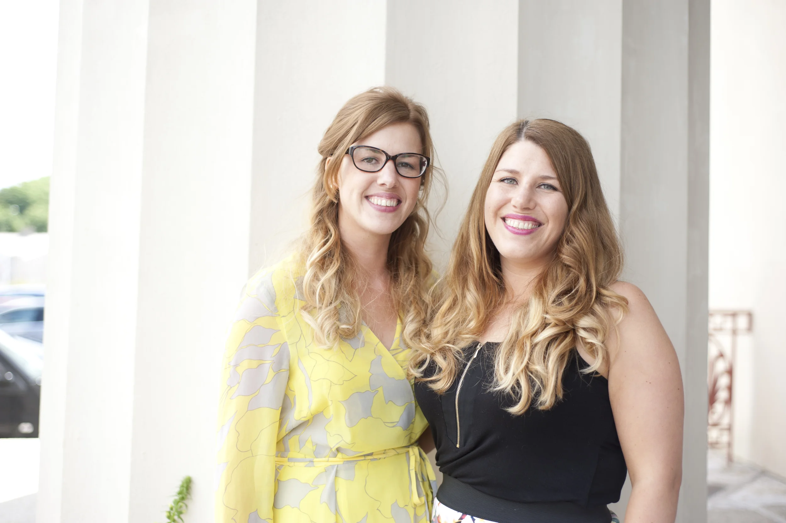 Sophie and Laura sisters and co-organisers of The Bespoke Bride Guide Fair