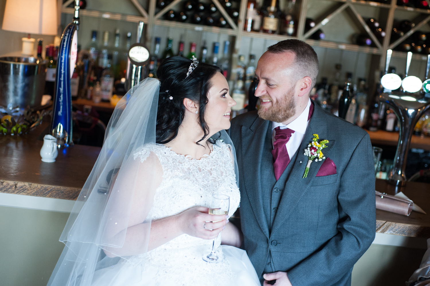 Dan & Kayleigh Merry at Langdon Court Hotel