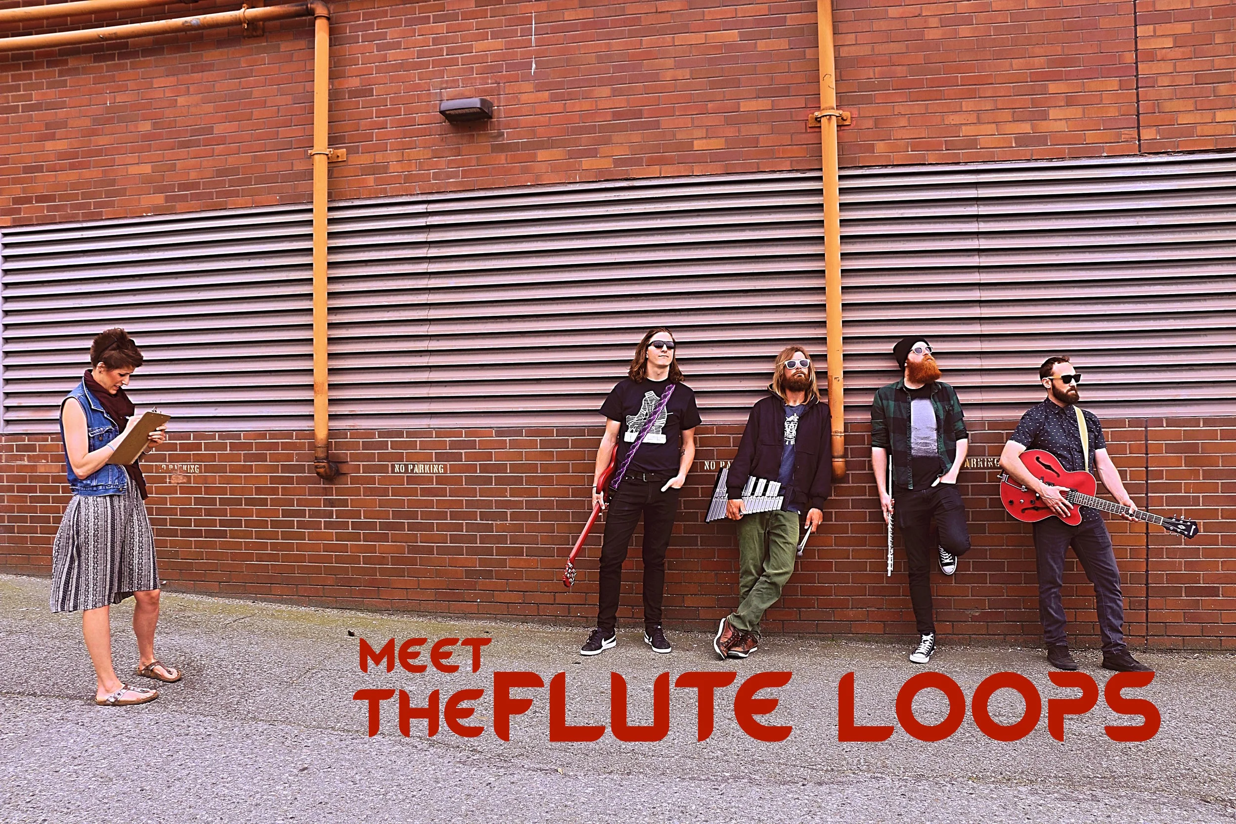 The Flute Loops are (L-R): Peter, Jason, Thomas, and Lance