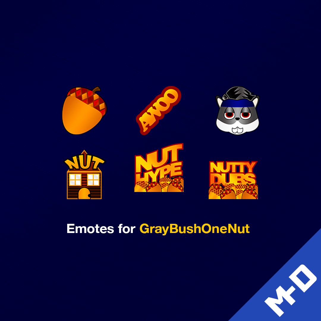 Graybushonenut Emotes.png