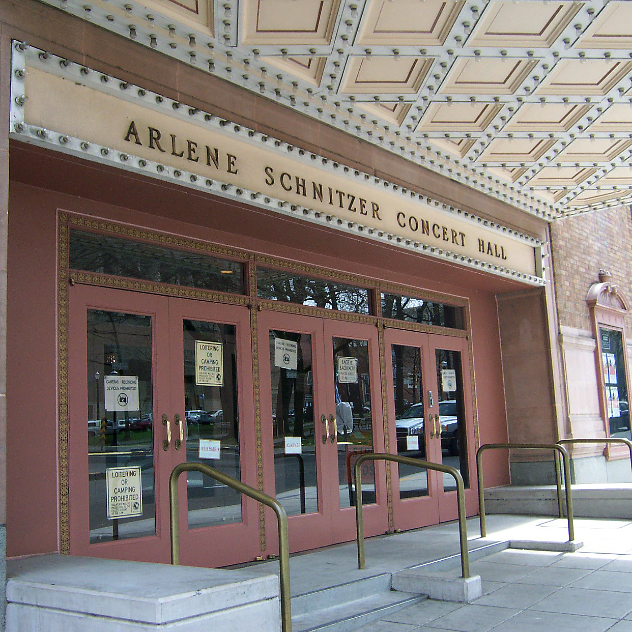 Arlene Schnitzer Concert Hall West Entry 