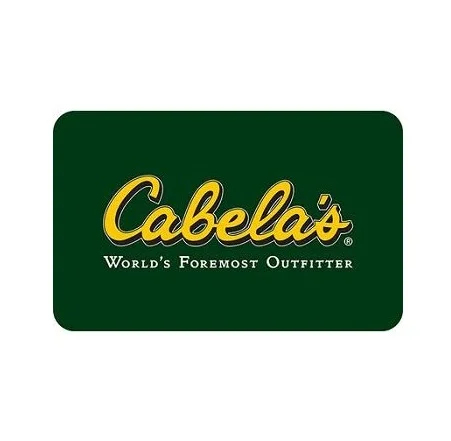 $25 Cabela’s Gift Card