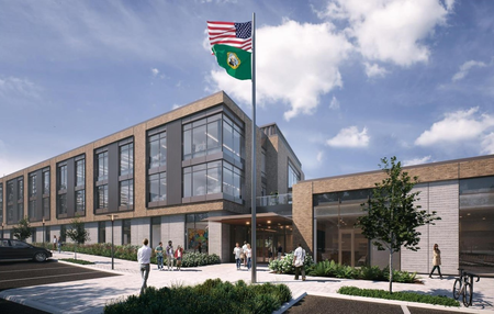 Evergreen PS Admin. Building