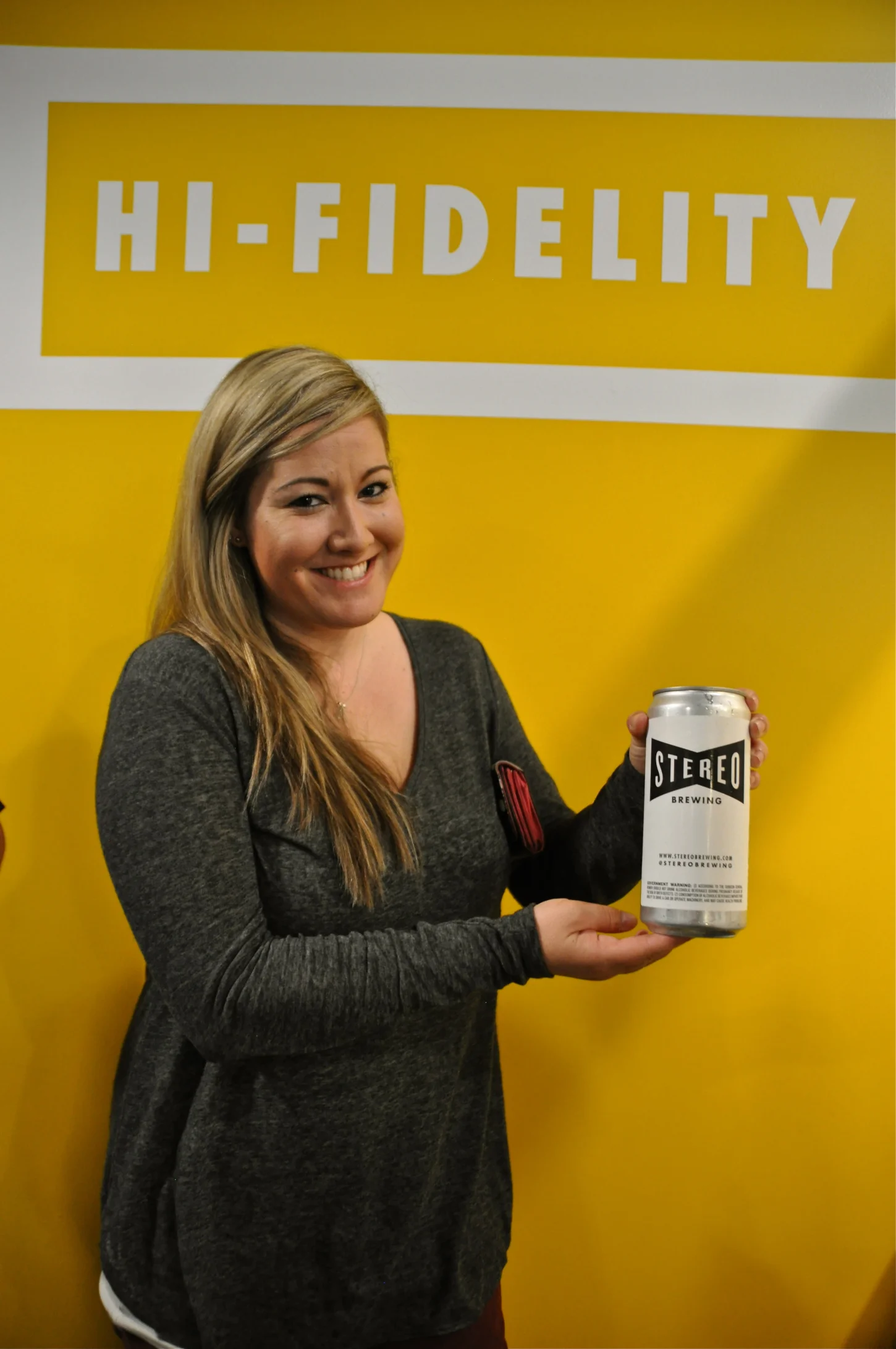 Lauren Pontious showing off Stereo’s new crowlers!