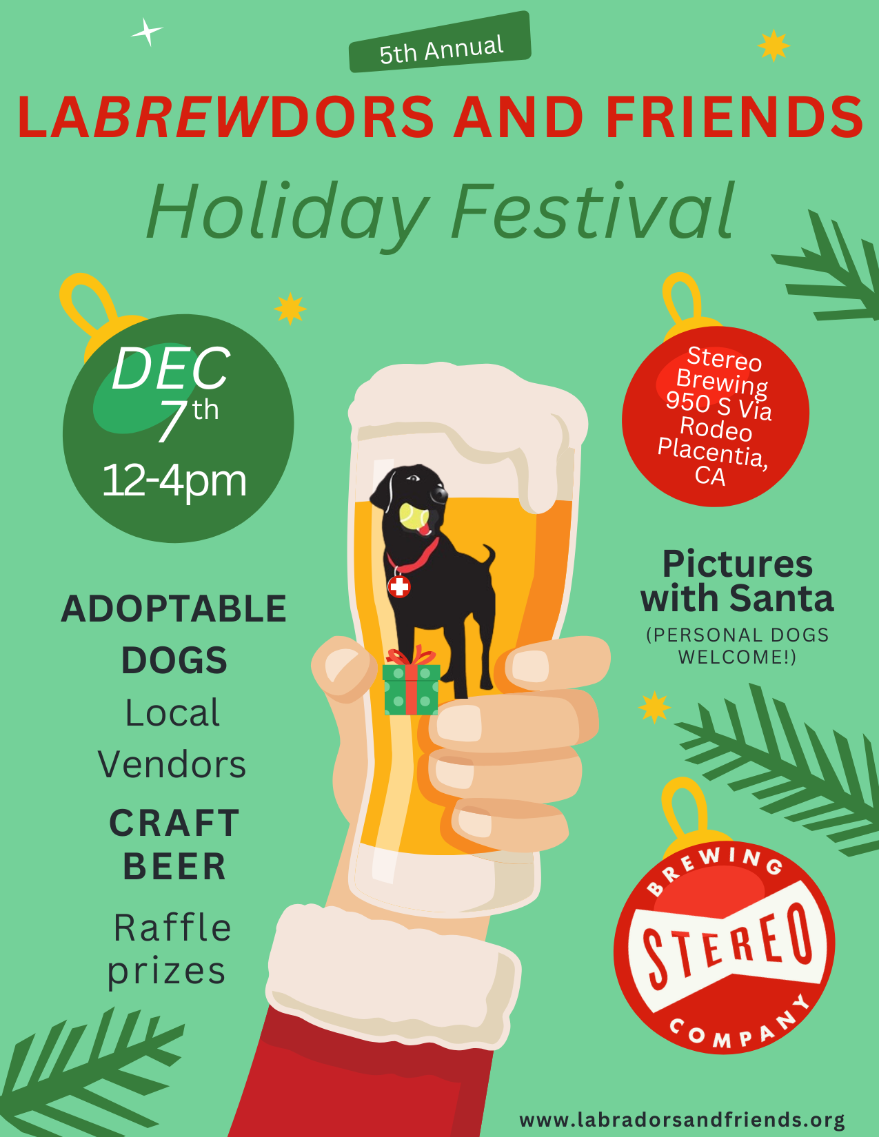 Labs &amp; Friends Holiday Festival