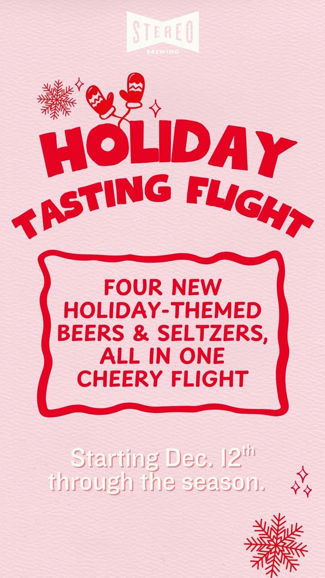 Holiday Flight Release