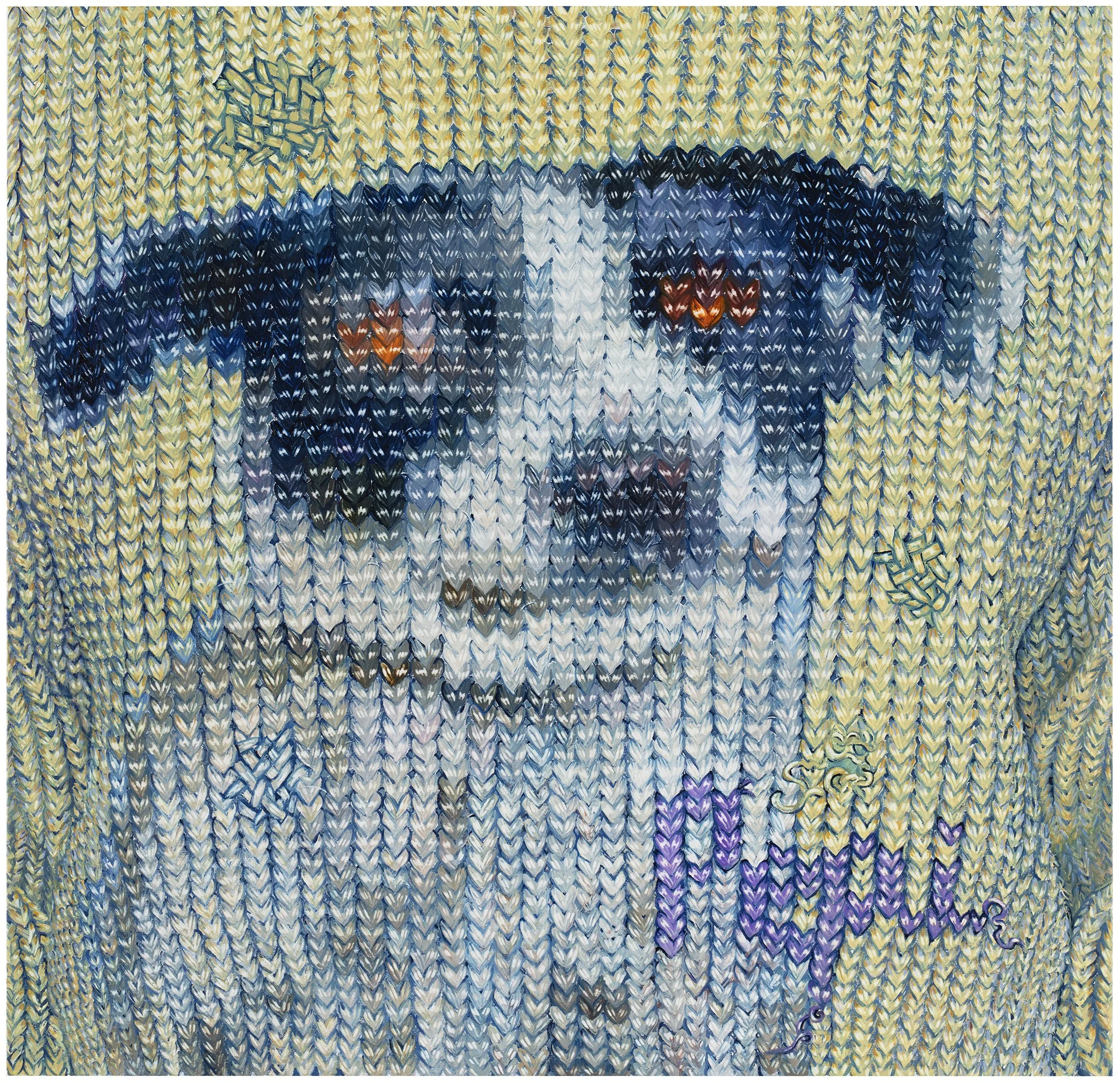 Pepi / 2025, oil on canvas, 116 x 120 cm