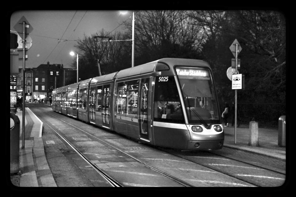  The Luas, Dublin City.&nbsp; 