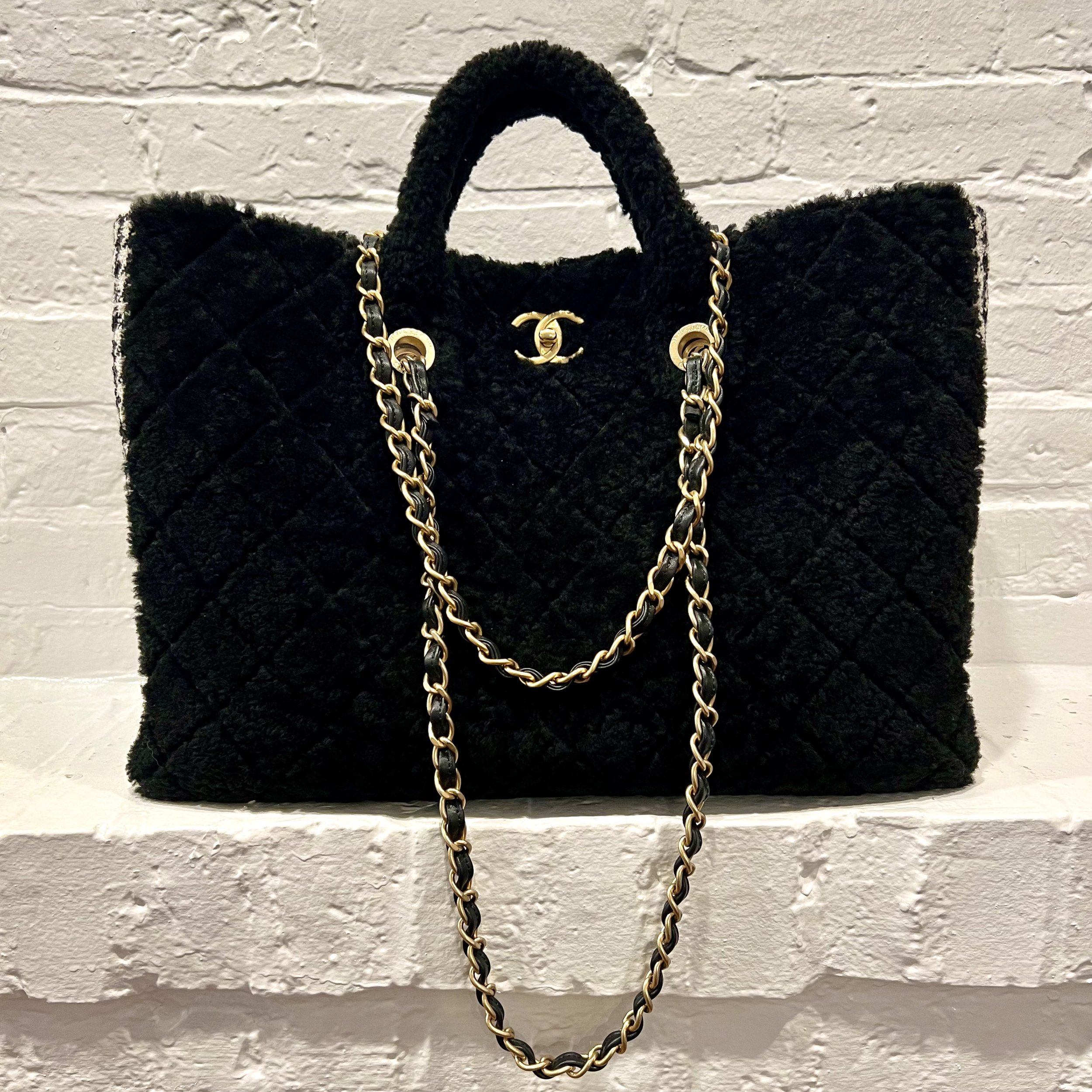 CHANEL, Bags, Chanel Matelasse Backpack Backpack Nylon Tweed  Blacksilverhardware