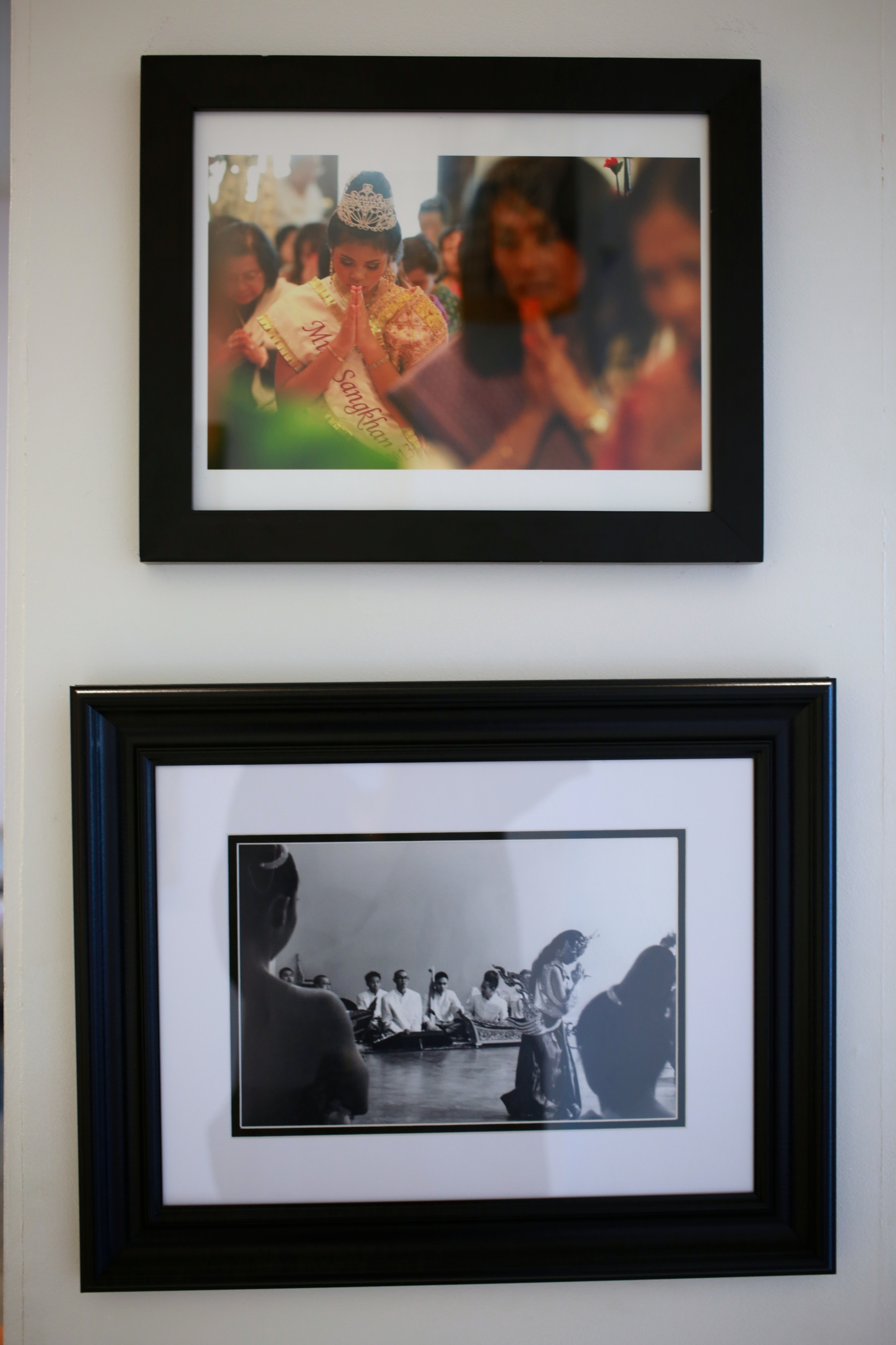 TOP: "Miss Sangkhan, 2013" by Khampha Bouaphanh. BOTTOM: "Kinnaly, 2014" by Dennis Sikhanthat