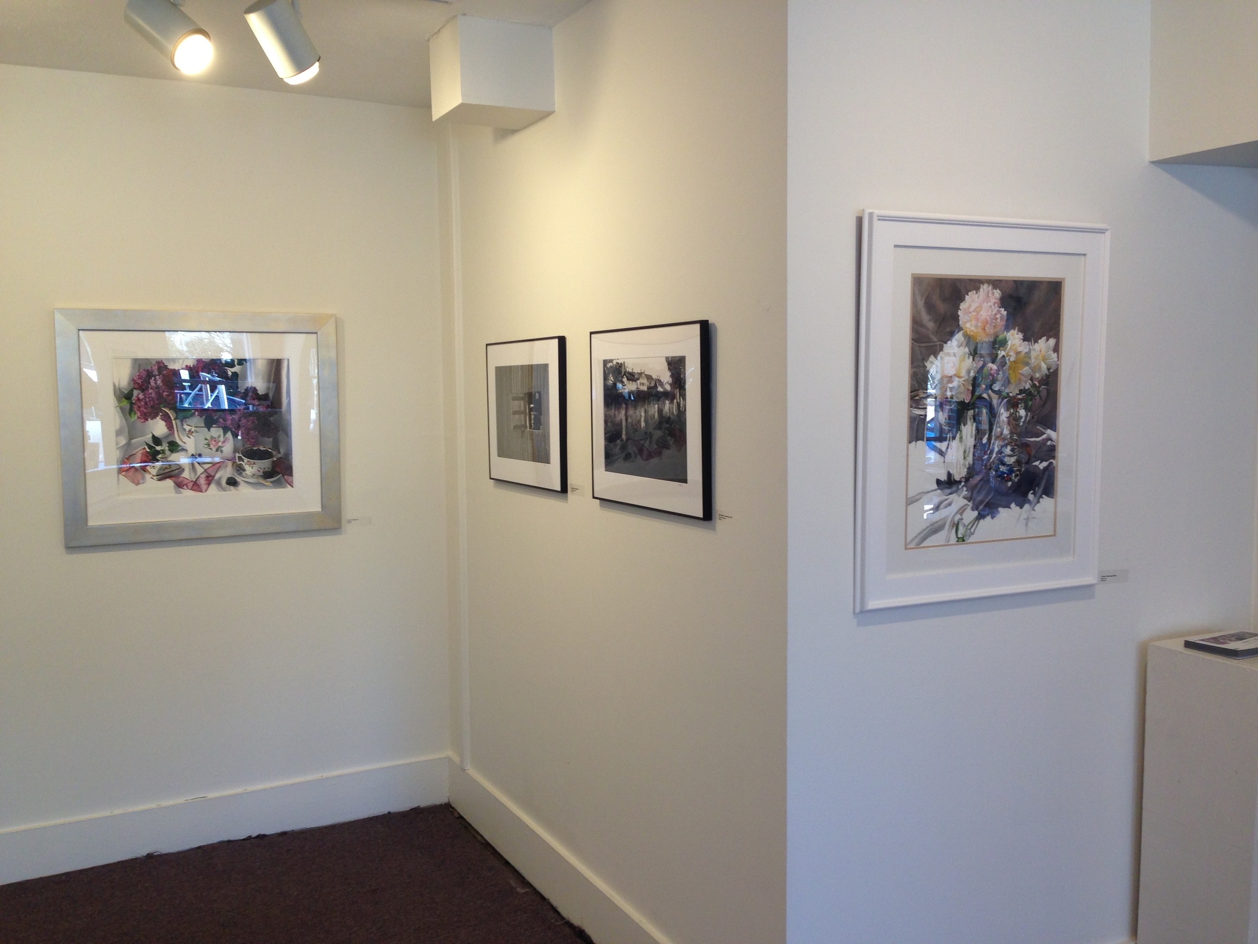 A corner of the gallery