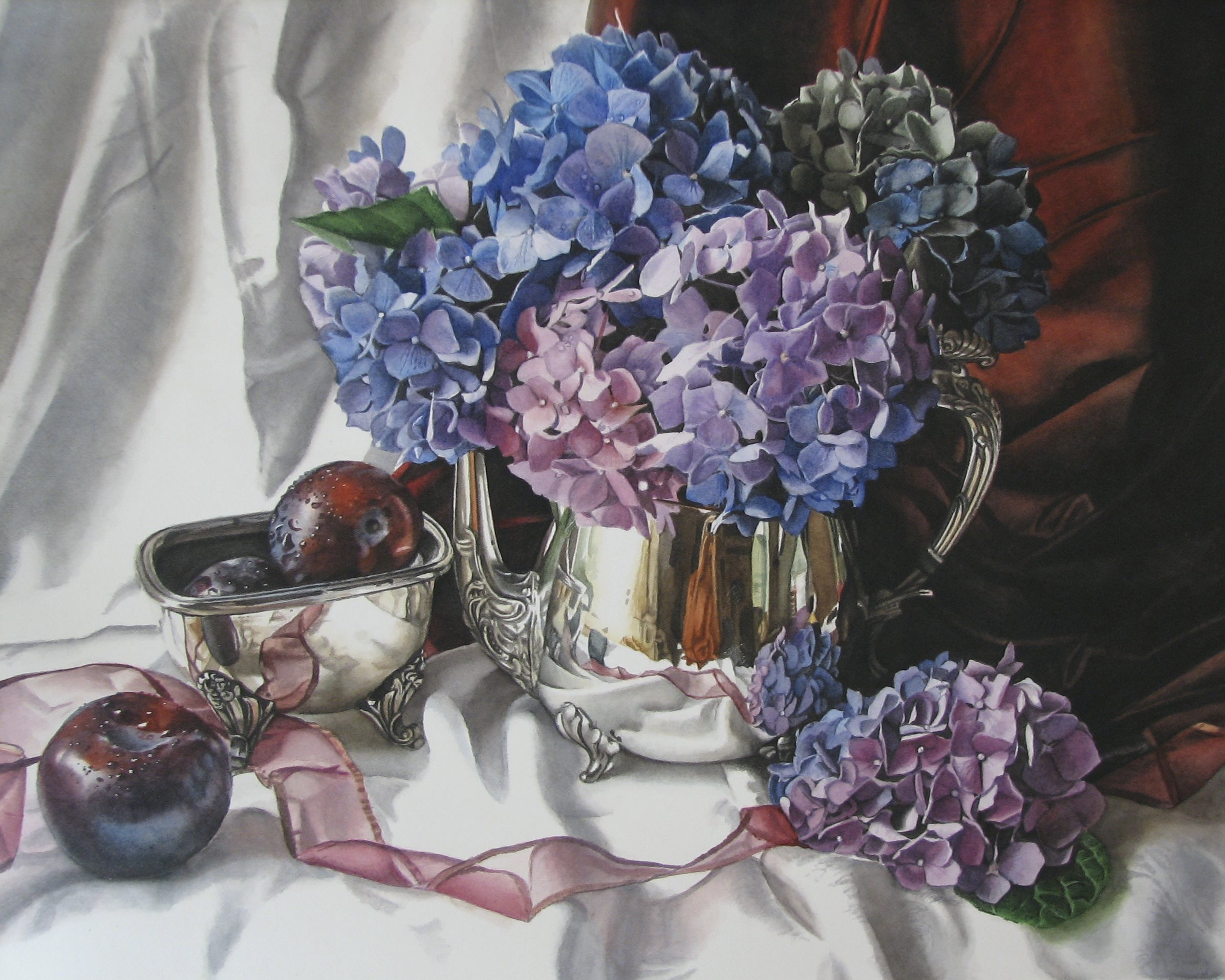 PurpleHydrageas&Plums_18x24_watercolor_2010.jpg