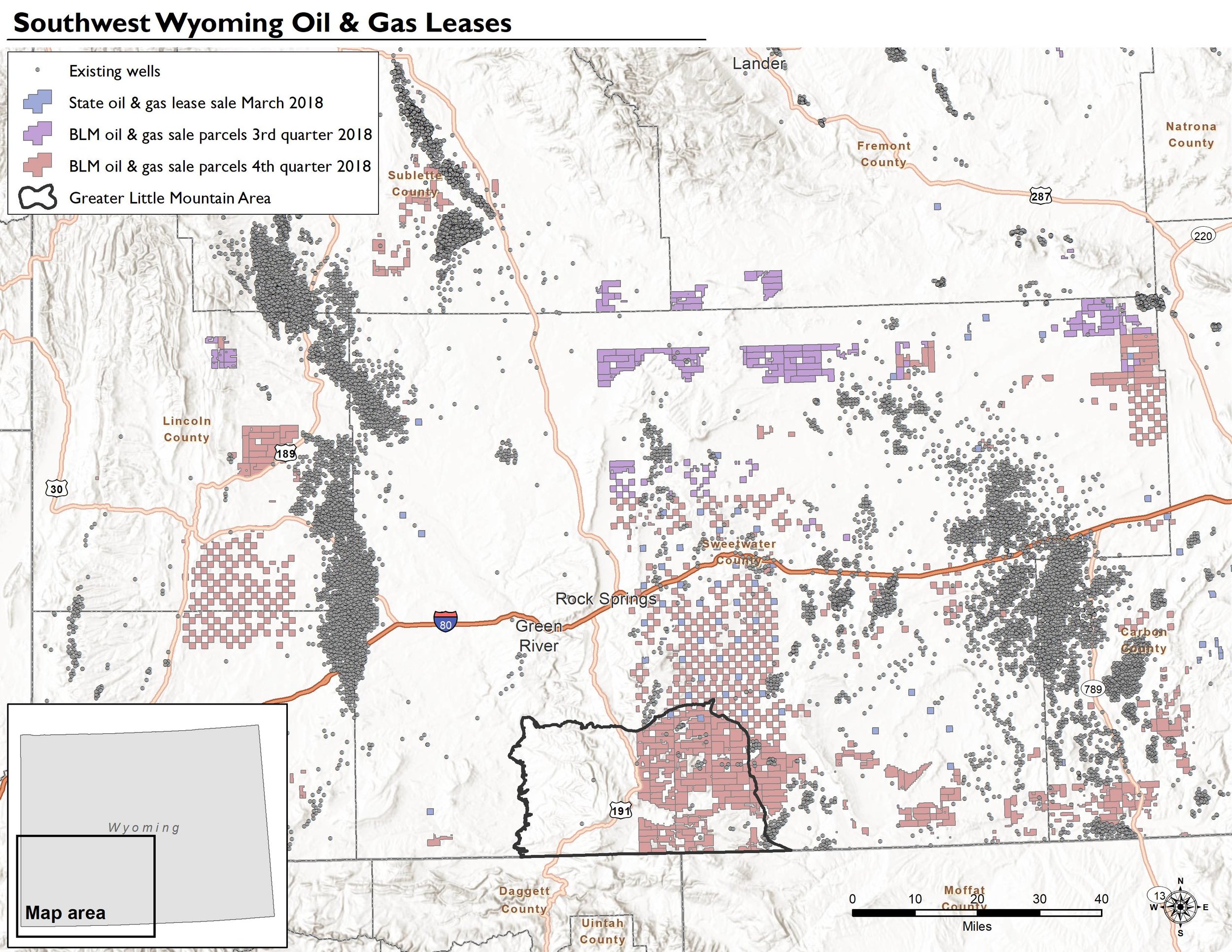 Officials, conservationists want the feds to postpone oil and gas lease sales