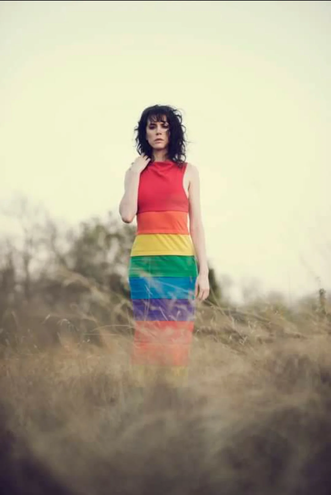 Rainbow T-shirt Dress 2012