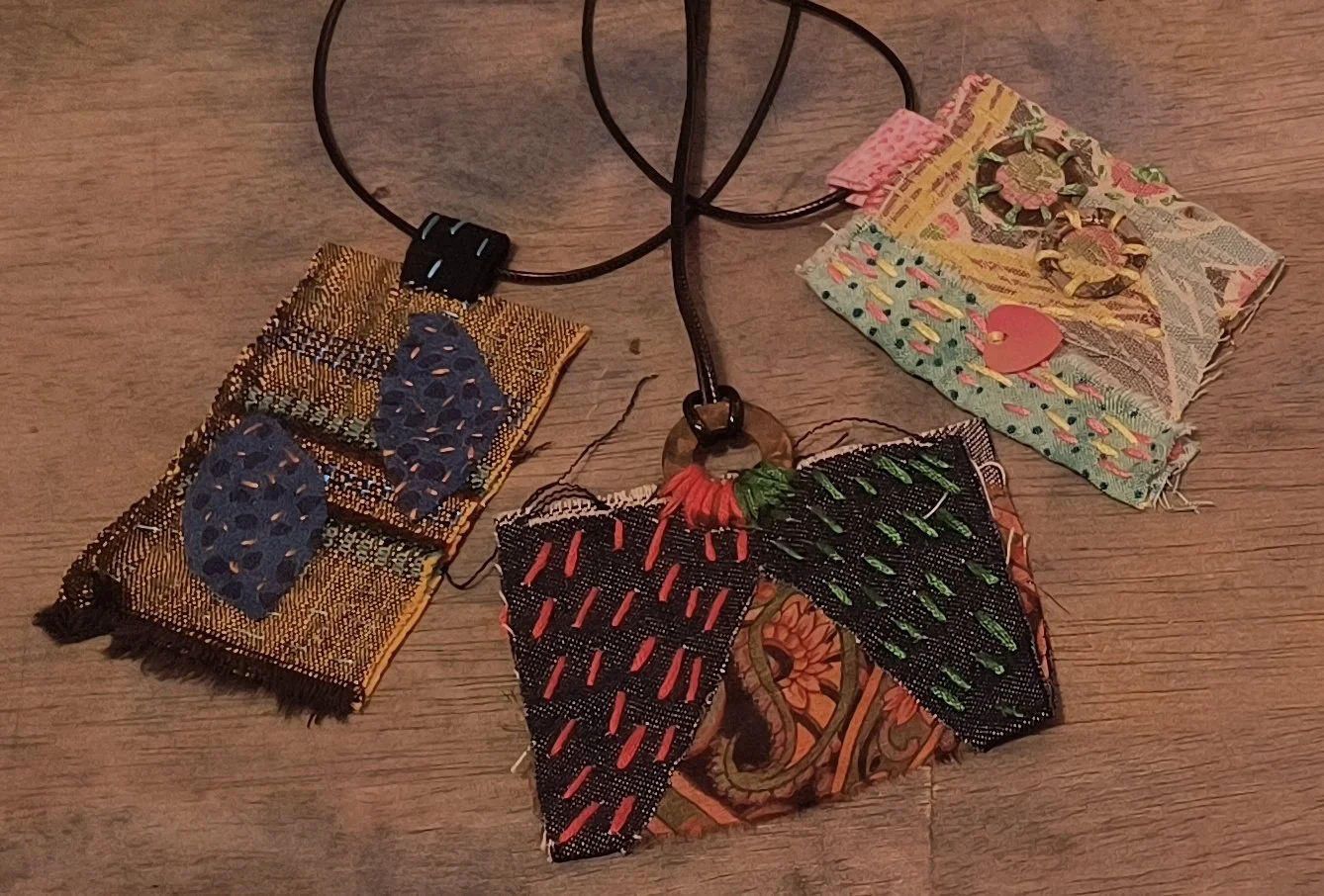 Slow Stitch Jewelry 2025