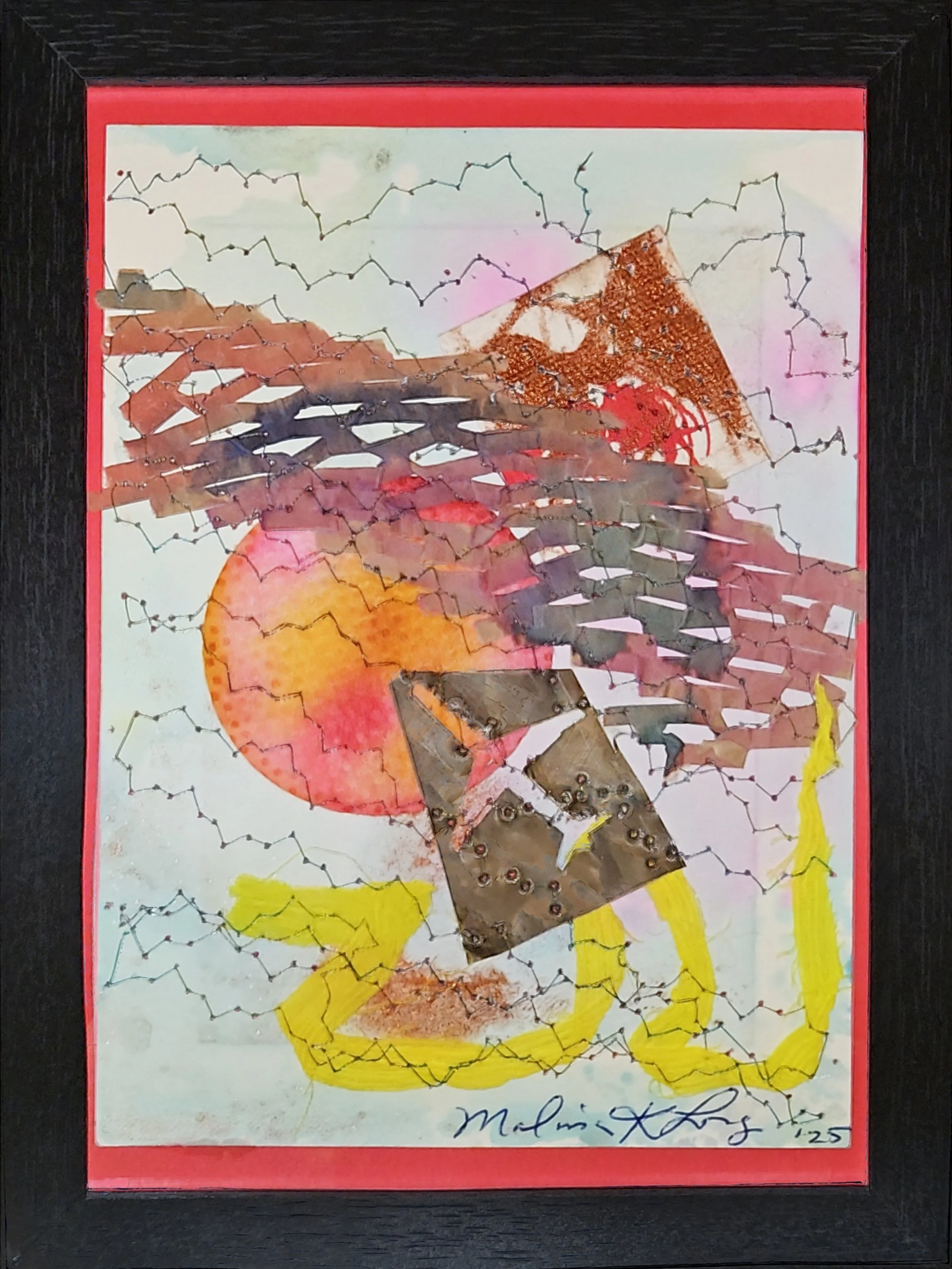M Long Fly over country #3 framed.jpg