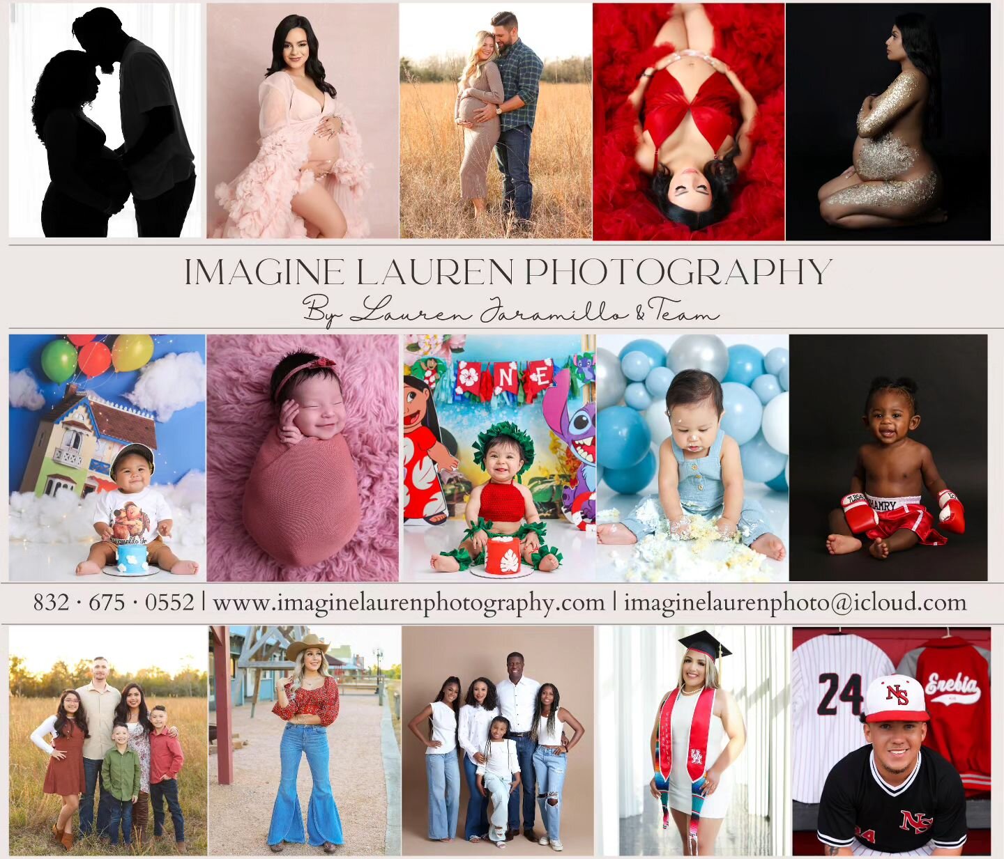We offer so many options to capture your favorite memories! 
Click the link in our bio to book your next session! 🩷✨
#imaginelaurenphotography #photooftheday #candidphotography #houstonmaternityphotographer #houstoncouturegown #houstontx #baytownpho