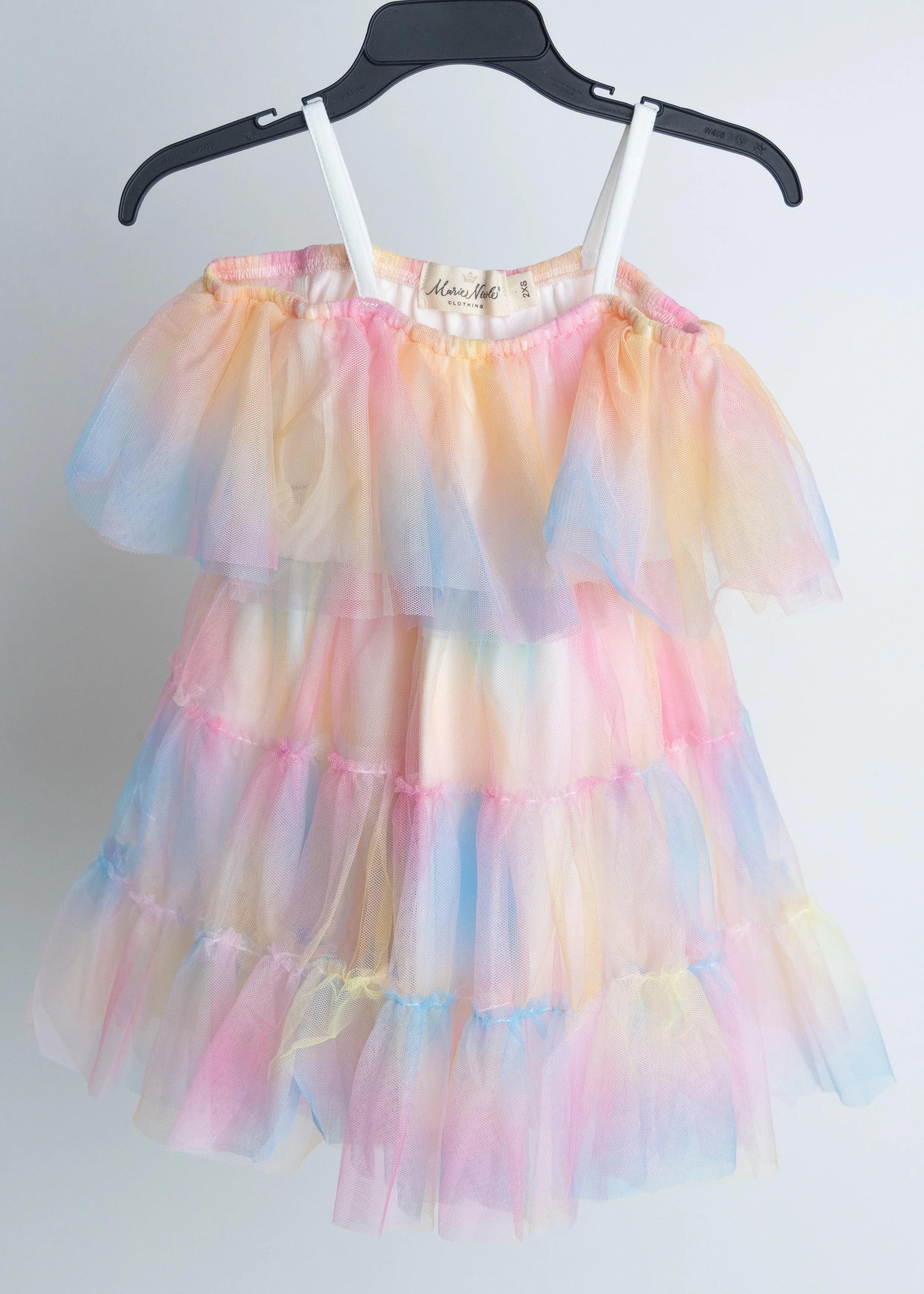 Rainbow Tule Dress