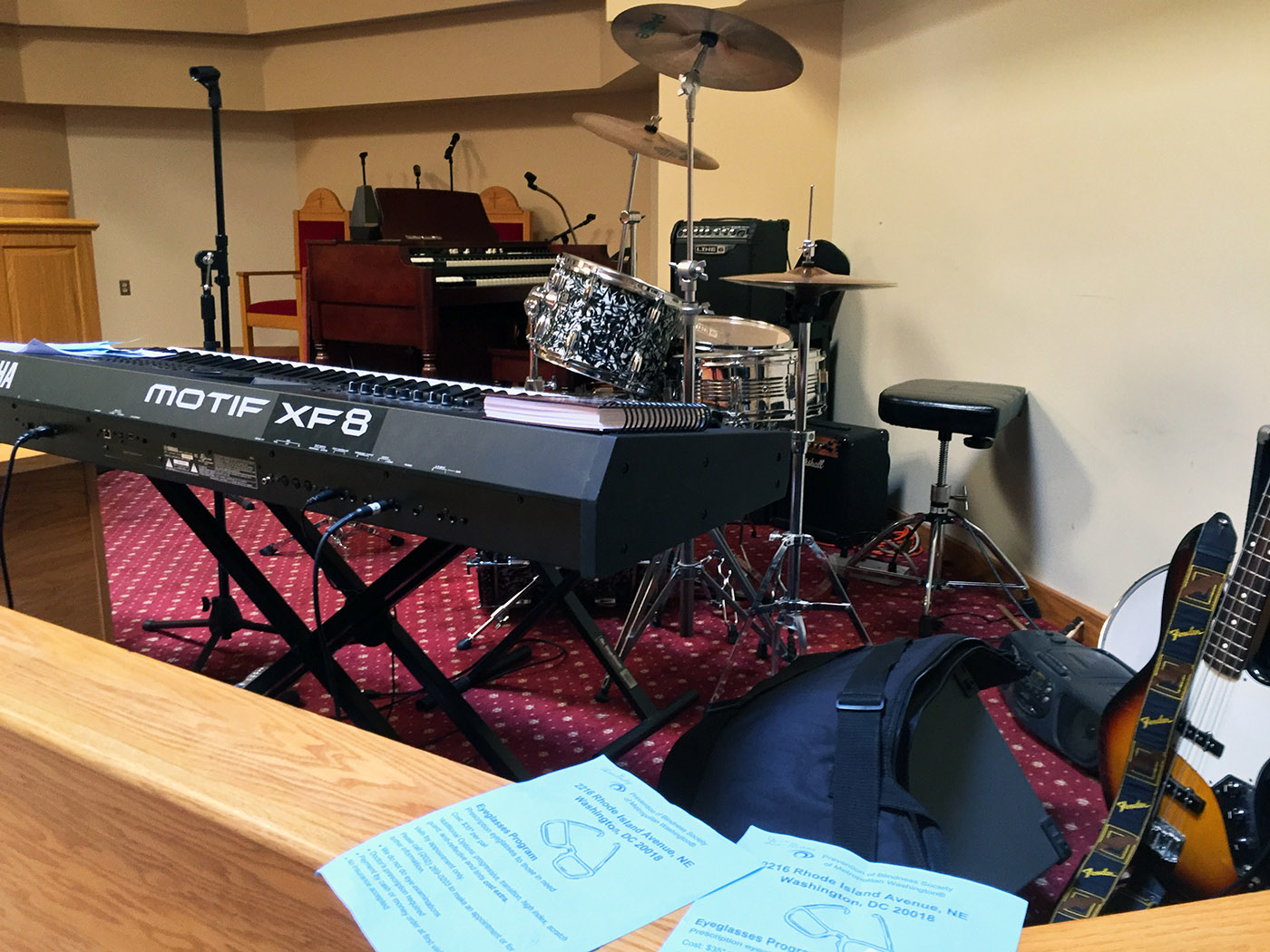 Live Music During Worship