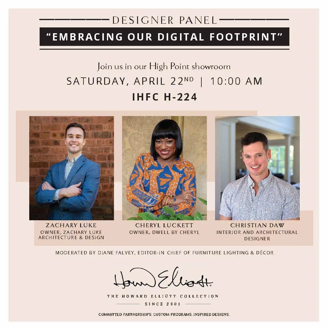 Howard Elliott is "Embracing Our Digital Footprint" with High Point Designer Panel