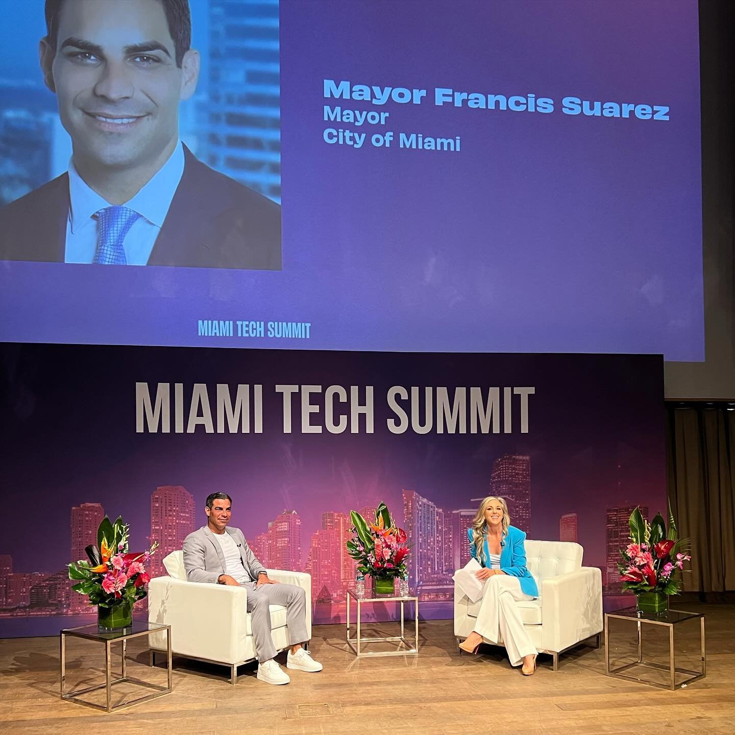 Thank you to everyone who helped make our 3rd annual @miamitechsummit such an incredible success. This team is truly the best - @josefelixdiaz , @justinsayfie305 , @caroleannhausman, @mcmanusreport1 , @bygoldmeier and our @mainandrose team.

I had th